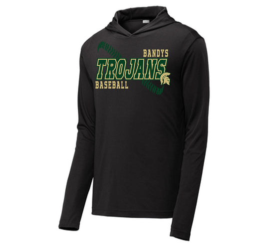 Bandys Laces - Performance Hooded Long Sleeve Tee
