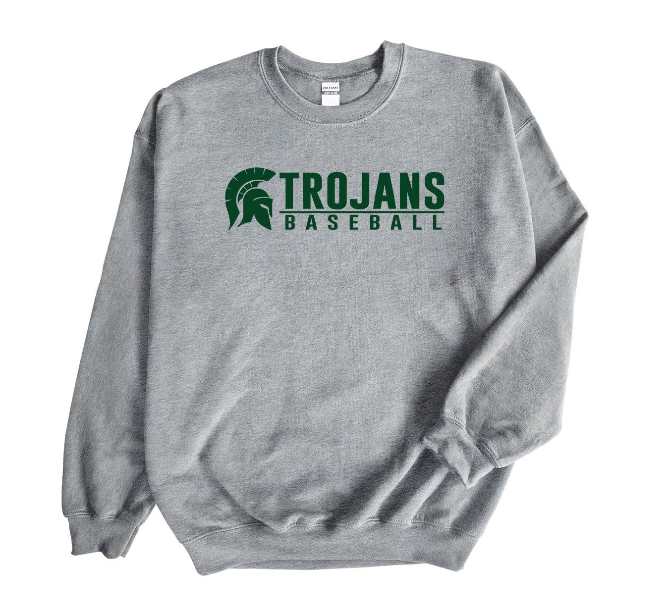 Trojans Baseball - Crewneck Sweatshirt