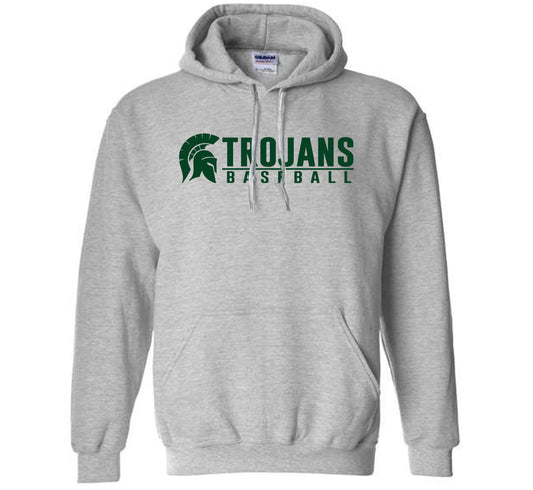 Trojans Baseball - Heavyweight Hoodie