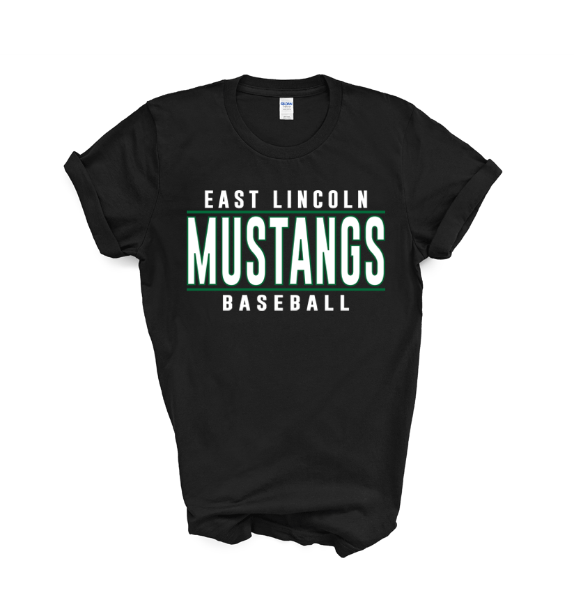 East Lincoln Baseball Lines G - YOUTH Short Sleeve Tee