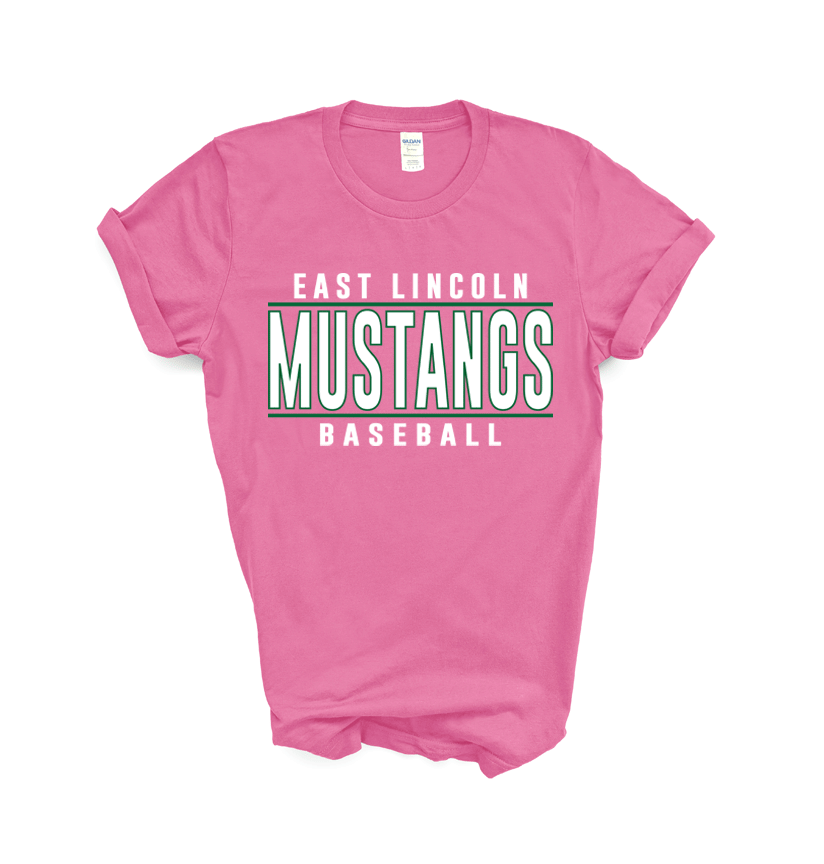 East Lincoln Baseball Lines G - Short Sleeve Tee