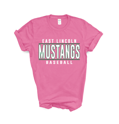 East Lincoln Baseball Lines G - Short Sleeve Tee