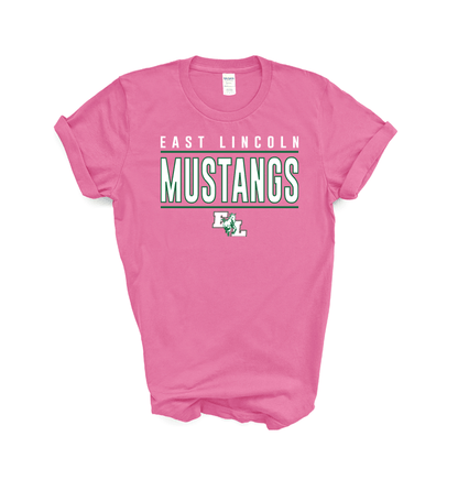 East Lincoln Lines B - Short Sleeve Tee