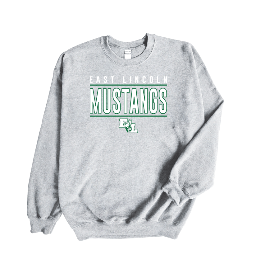 East Lincoln Lines B - Crewneck Sweatshirt