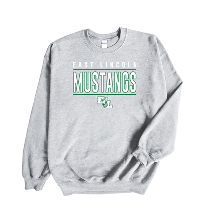 East Lincoln Lines B - Crewneck Sweatshirt