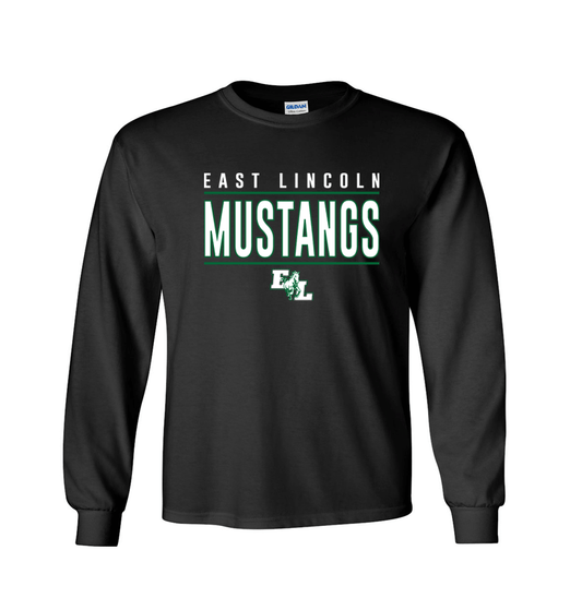 East Lincoln Lines B - Long Sleeve Tee
