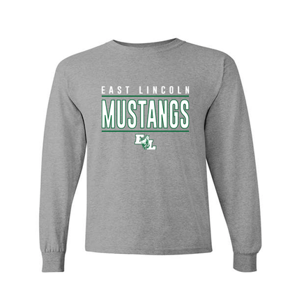 East Lincoln Lines B - Long Sleeve Tee