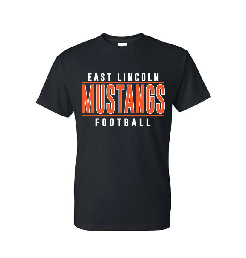 East Lincoln Football Lines - YOUTH Short Sleeve Tee