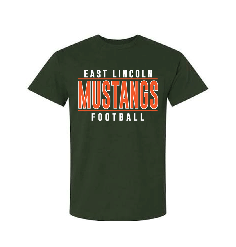 East Lincoln Football Lines - YOUTH Short Sleeve Tee