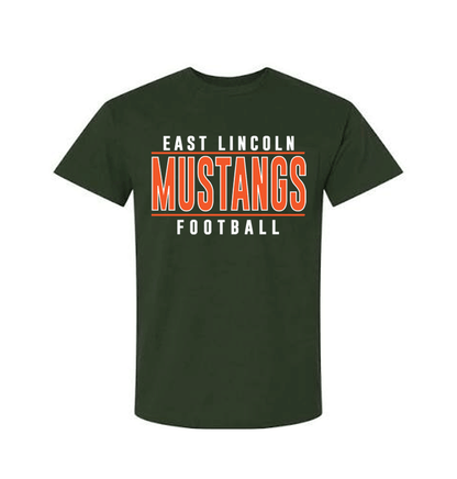 East Lincoln Football Lines - YOUTH Short Sleeve Tee