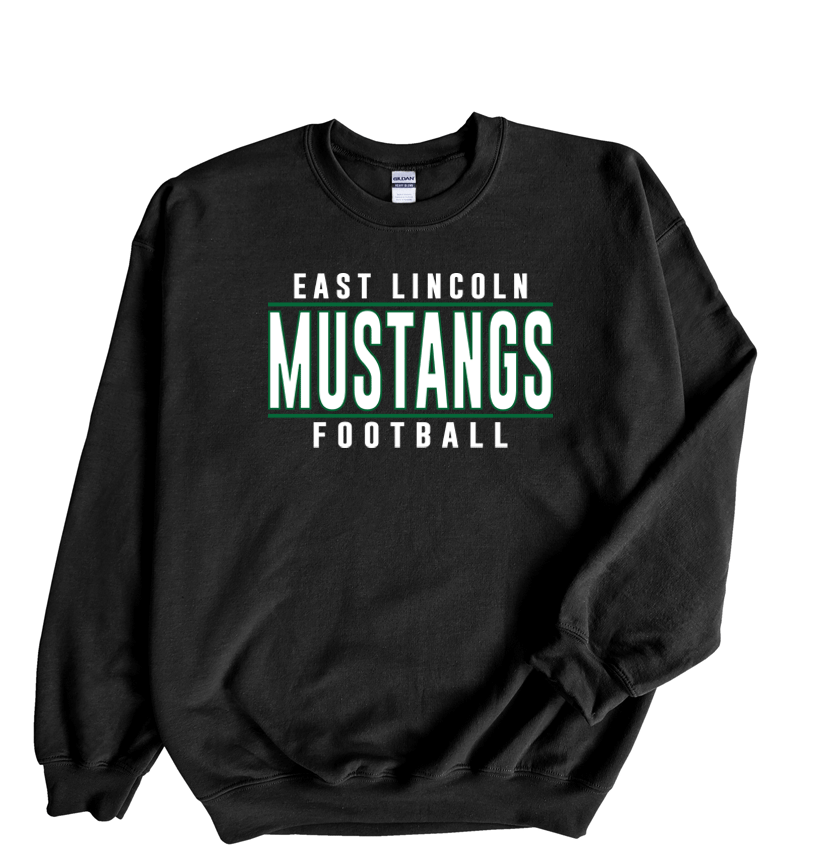 East Lincoln Football Lines G - Crewneck Sweatshirt