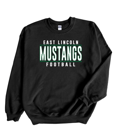 East Lincoln Football Lines G - Crewneck Sweatshirt