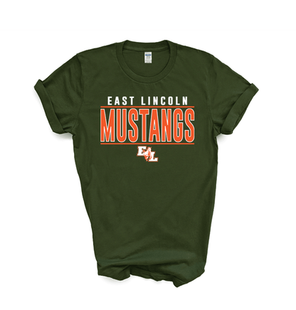 East Lincoln Lines O - Short Sleeve Tee