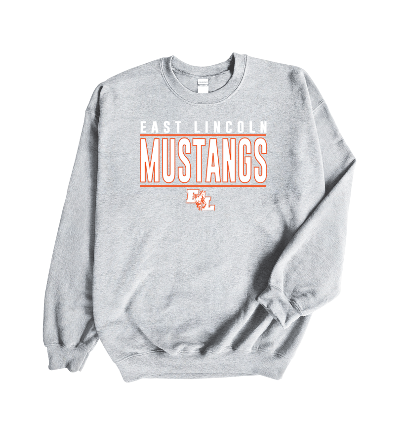 East Lincoln Lines A - Crewneck Sweatshirt