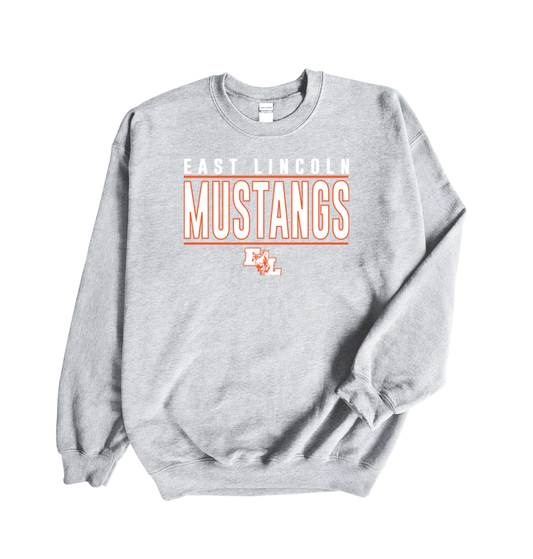 East Lincoln Lines A - Crewneck Sweatshirt