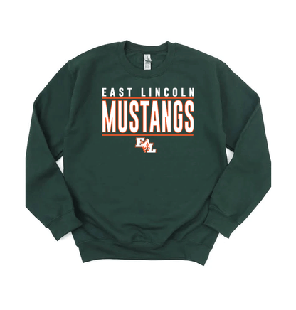 East Lincoln Lines A - Crewneck Sweatshirt