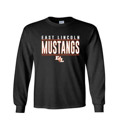 East Lincoln Lines A - Long Sleeve Tee