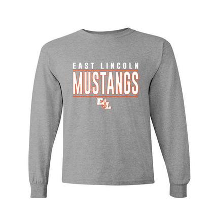 East Lincoln Lines A - Long Sleeve Tee