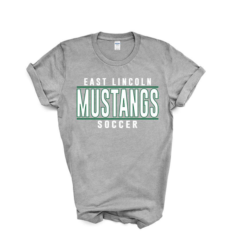 East Lincoln Soccer Lines G - Short Sleeve Tee