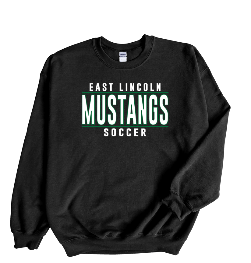 East Lincoln Soccer Lines G - Crewneck Sweatshirt