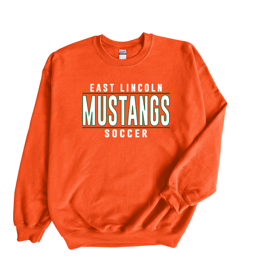 East Lincoln Soccer Lines G - Crewneck Sweatshirt