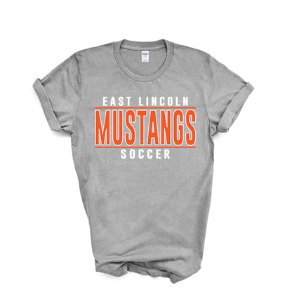 East Lincoln Soccer Lines O - Short Sleeve Tee