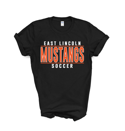 East Lincoln Soccer Lines O - Short Sleeve Tee
