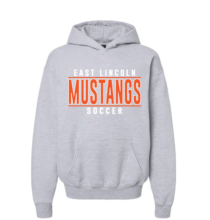 East Lincoln Soccer Lines O - Heavyweight Hoodie