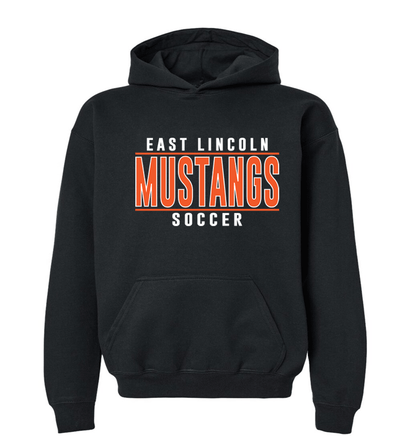 East Lincoln Soccer Lines O - Heavyweight Hoodie