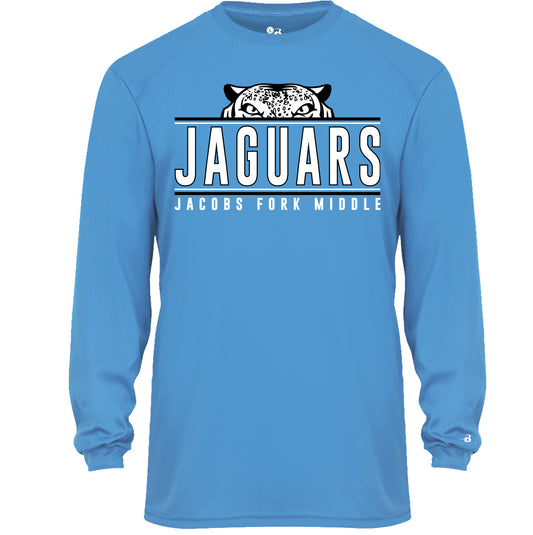 Jacobs Fork Lines - Performance Long Sleeve Hooded Tee