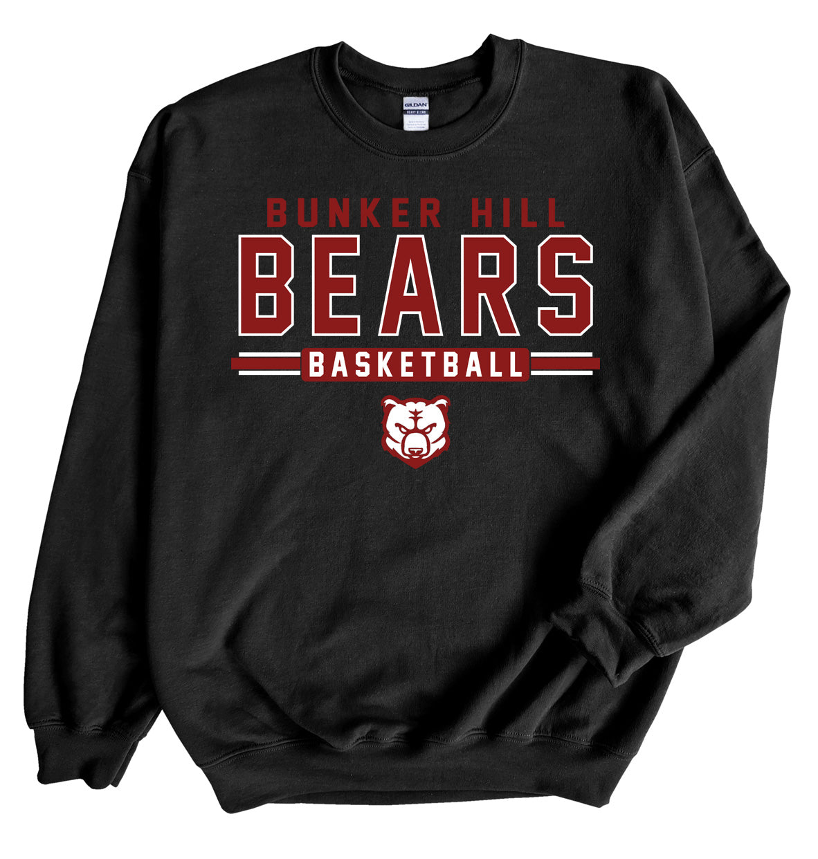 Bunker Hill Basketball - Crewneck Sweatshirt