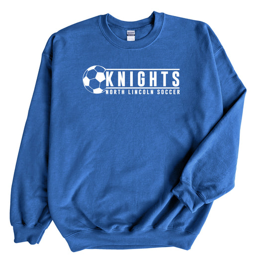 North Lincoln Soccer Lines - Crewneck Sweatshirt