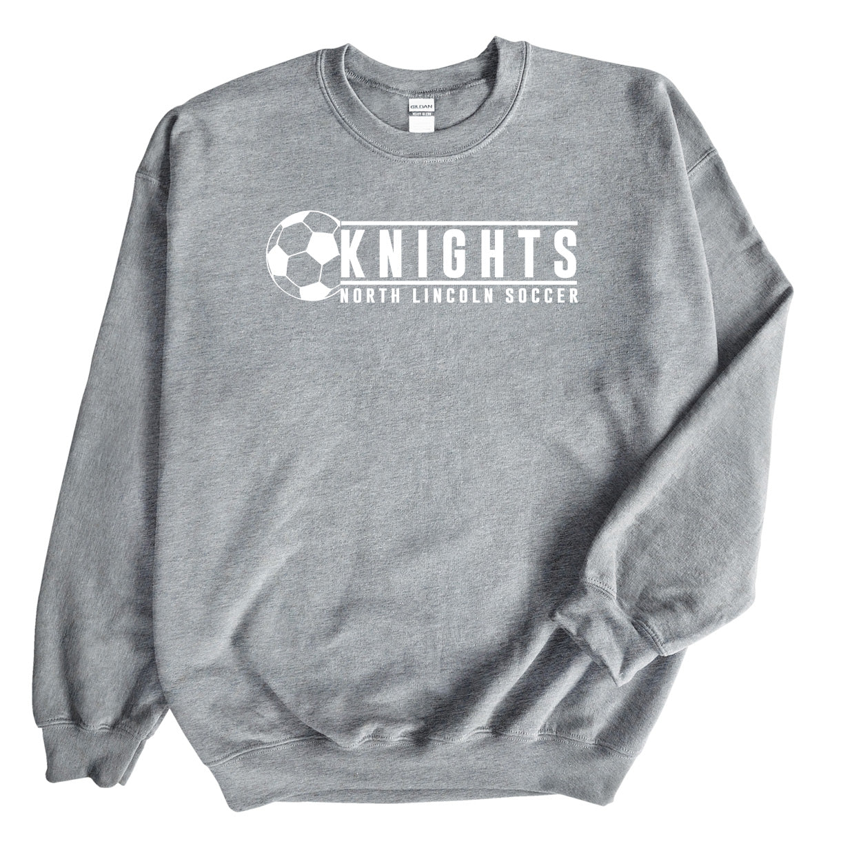 North Lincoln Soccer Lines - Crewneck Sweatshirt