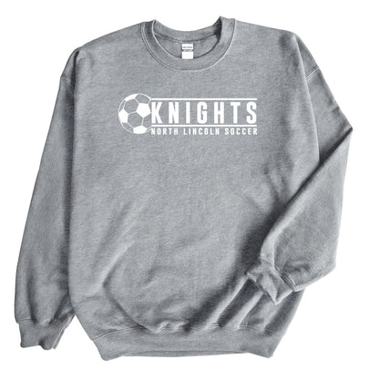 North Lincoln Soccer Lines - Crewneck Sweatshirt