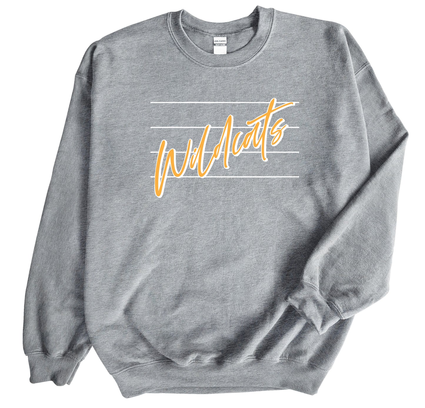 Wildcats Lines - Crewneck Sweatshirt