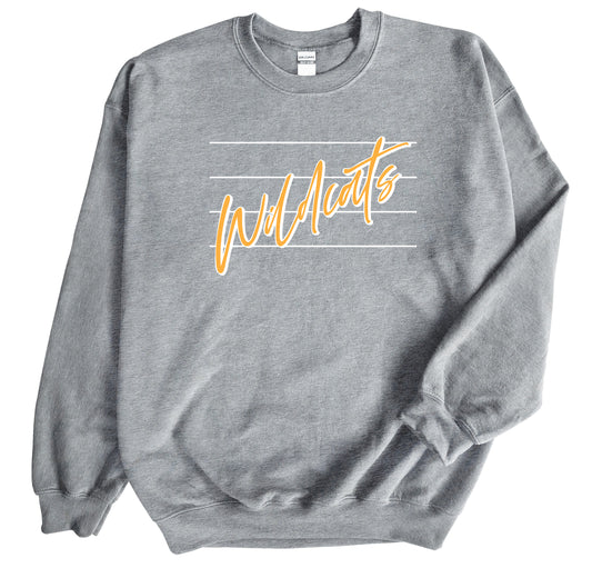 Wildcats Lines - Crewneck Sweatshirt