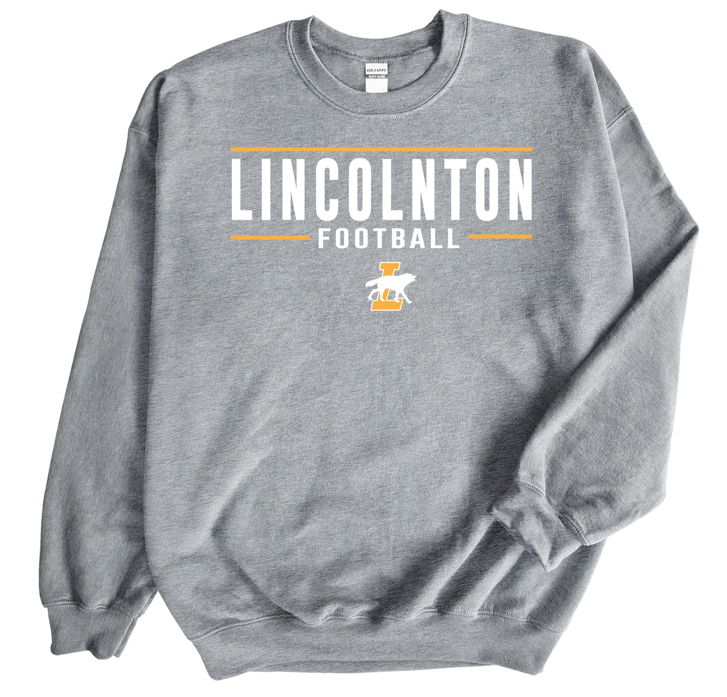 Lincolnton Football - Crewneck Sweatshirt