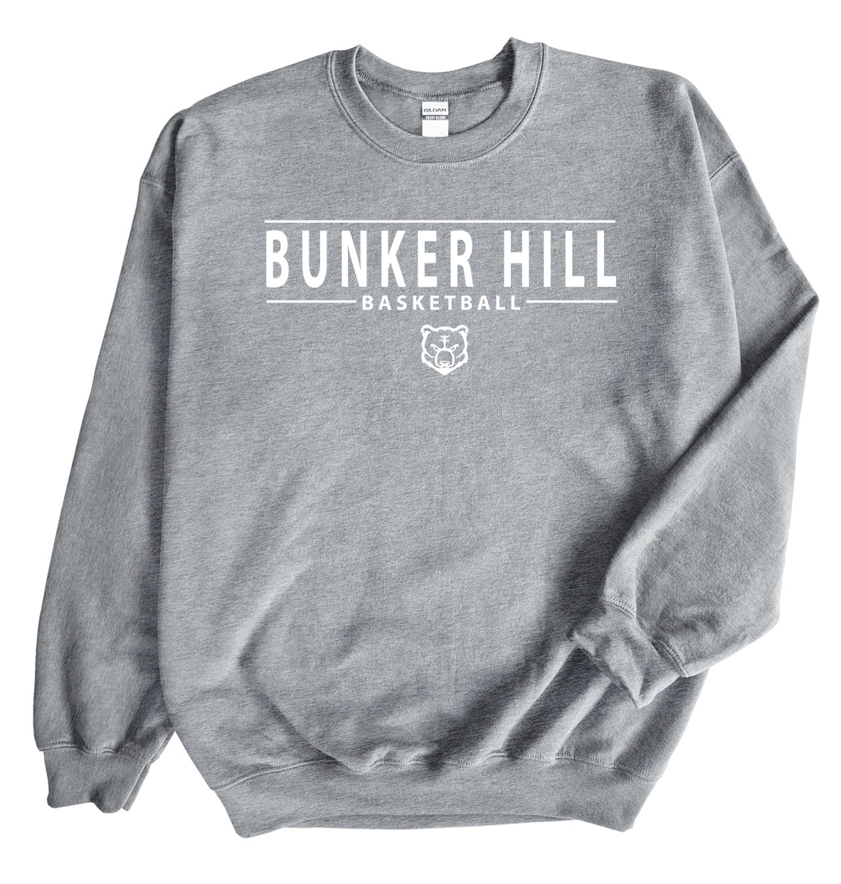 Bunker Hill Basketball - Crewneck Sweatshirt