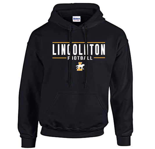 Lincolnton Football  - PERSONALIZED Heavyweight Hoodie