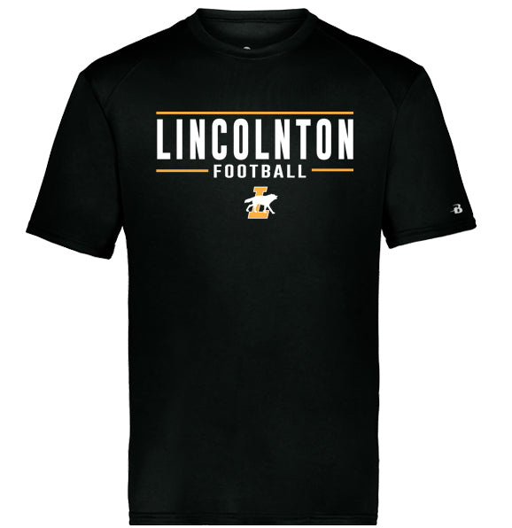 Lincolnton Football - Performance Short Sleeve Tee