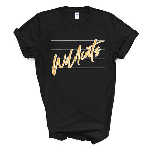 Wildcats Lines - Short Sleeve Tee