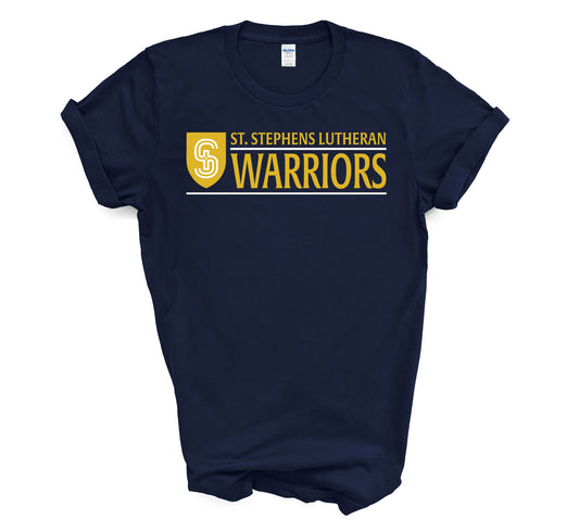 Warriors Lines - YOUTH Short Sleeve Tee