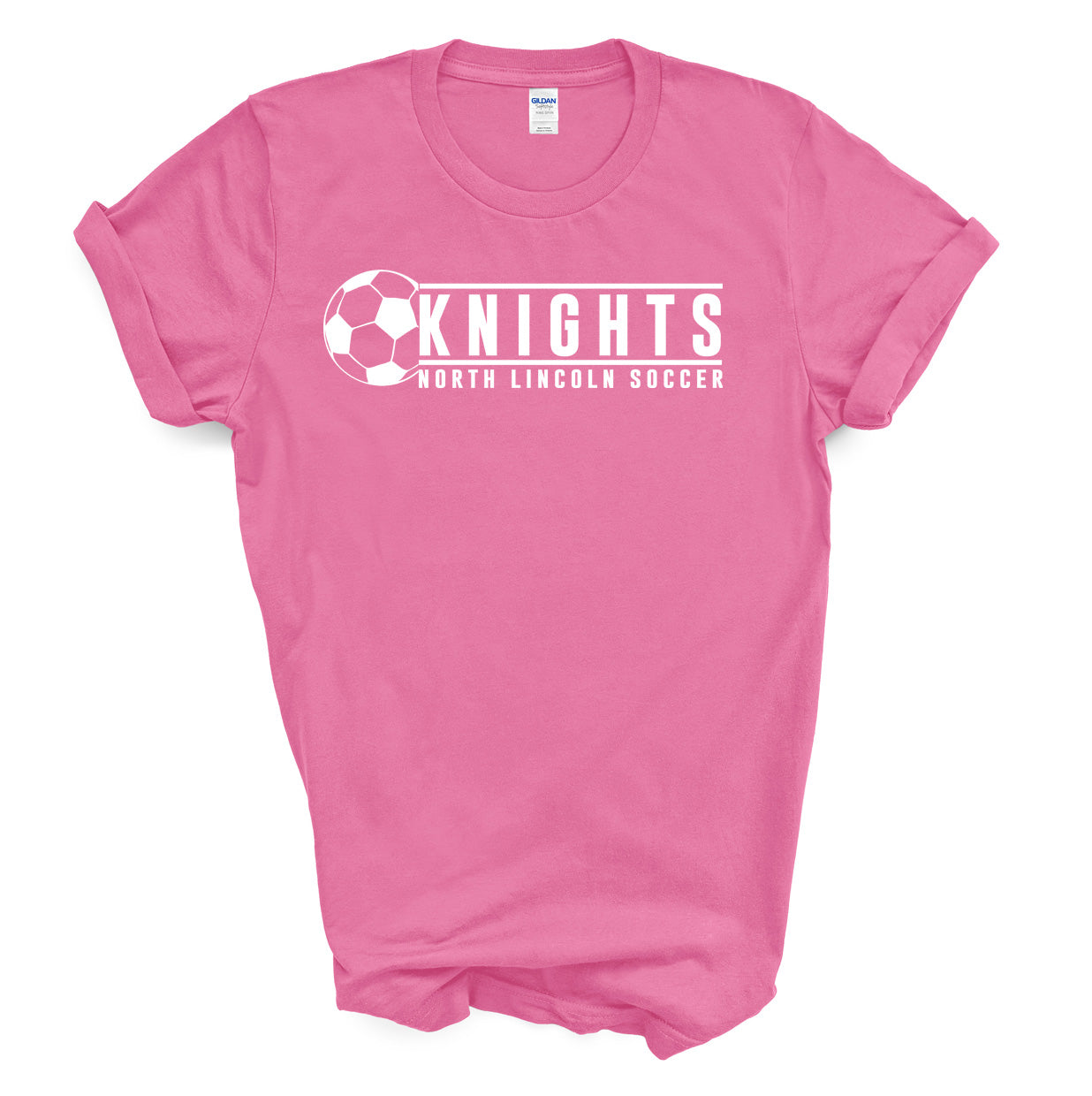 North Lincoln Soccer Lines - Short Sleeve Tee
