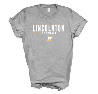 Lincolnton Football - PERSONALIZED Short Sleeve Tee