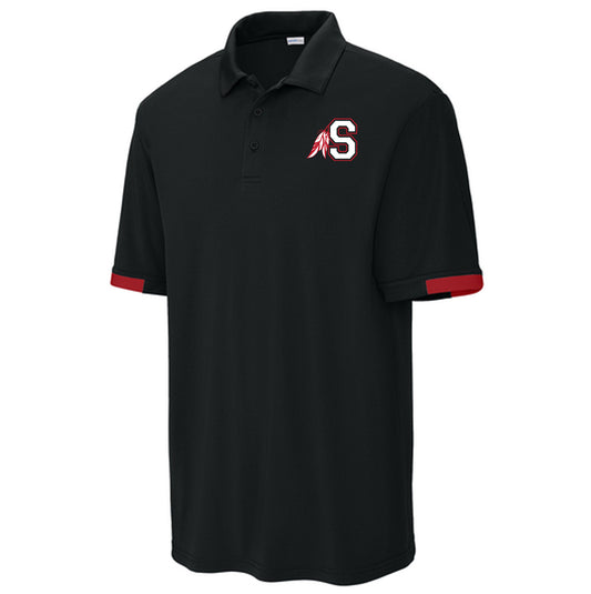 St. Stephens Logo - Performance Color Block Polo