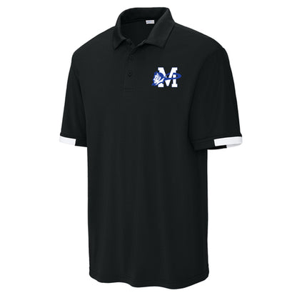Maiden Logo - Performance Color Block Polo