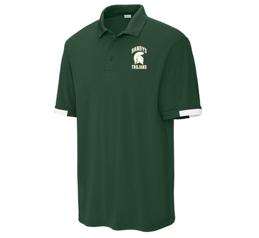 Bandys Logo - Performance Color Block Polo