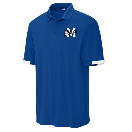 Maiden Logo - Performance Color Block Polo