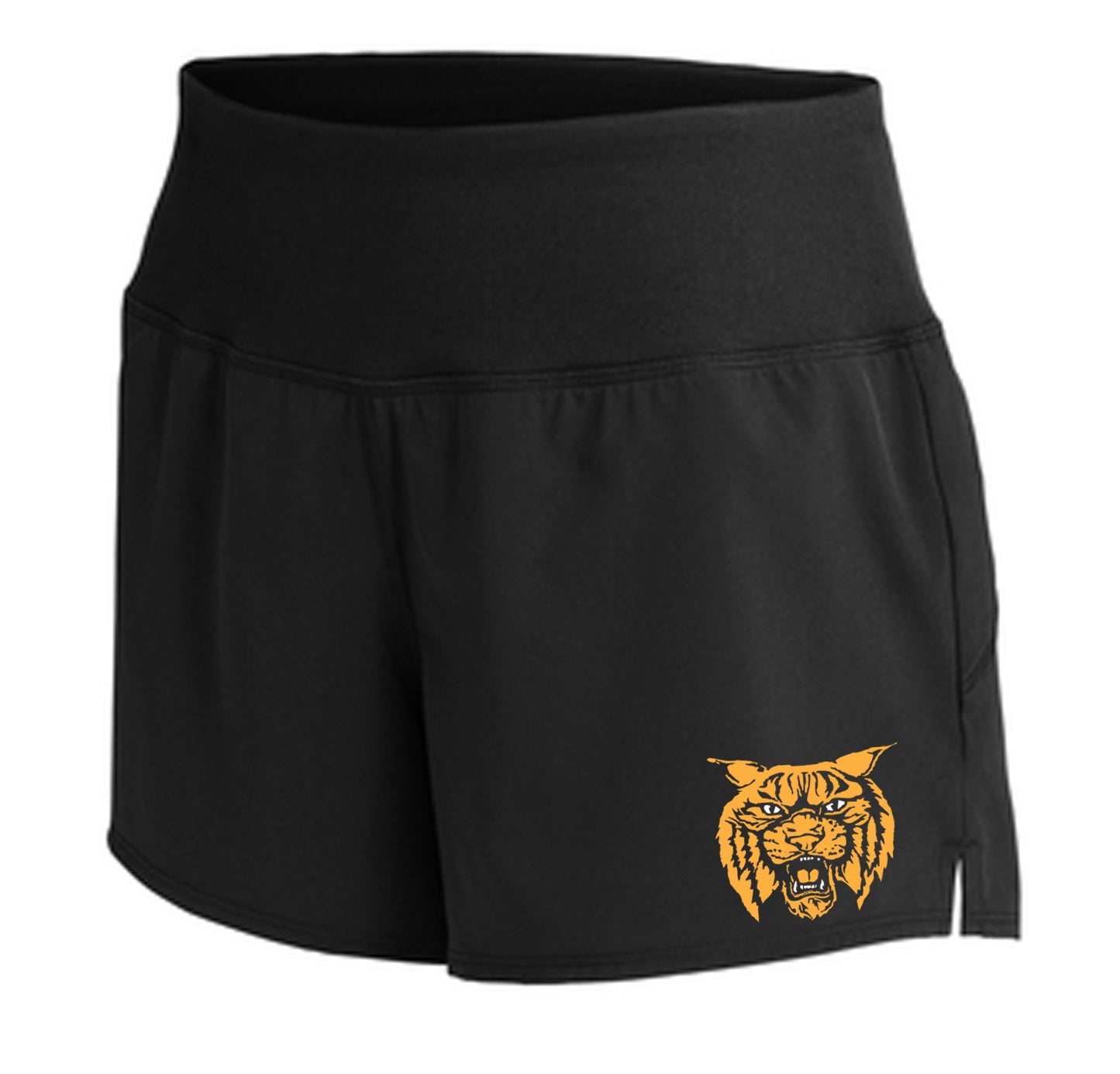 Lincolnton Middle Wildcats Pocket Logo - Women's Shorts