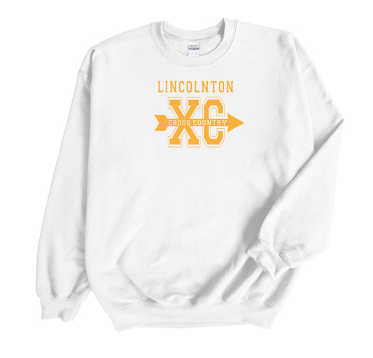Lincolnton Cross Country - Crewneck Sweatshirt